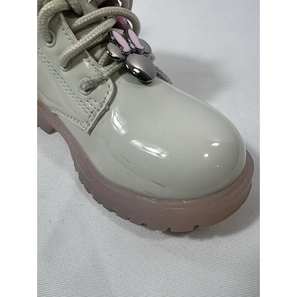 Disney‎ Lace Up Shoes For Girls Sz 9 Light Up Minnie Mouse